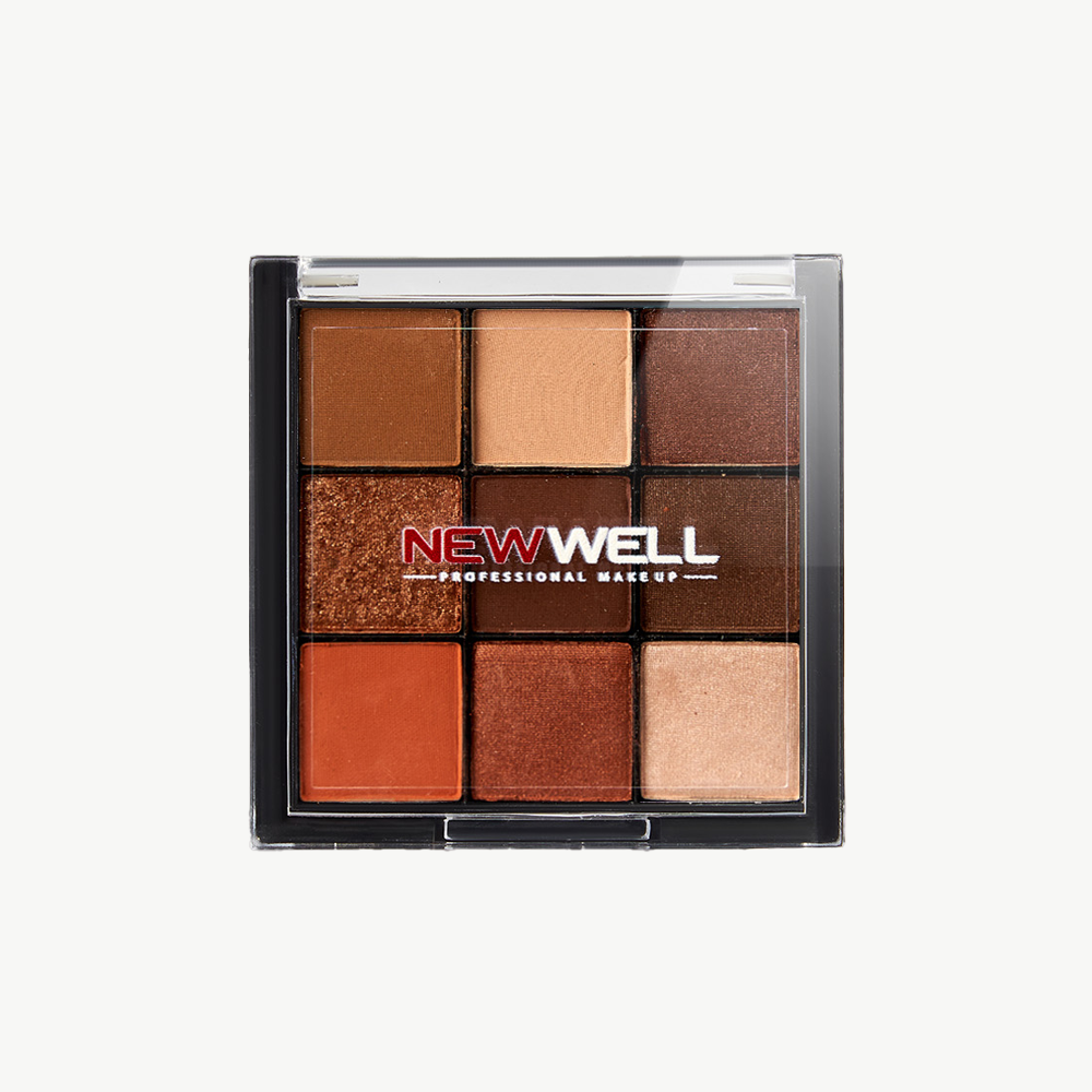 Eyeshadow Palette 9 Colours No 01 | New Well Makeup