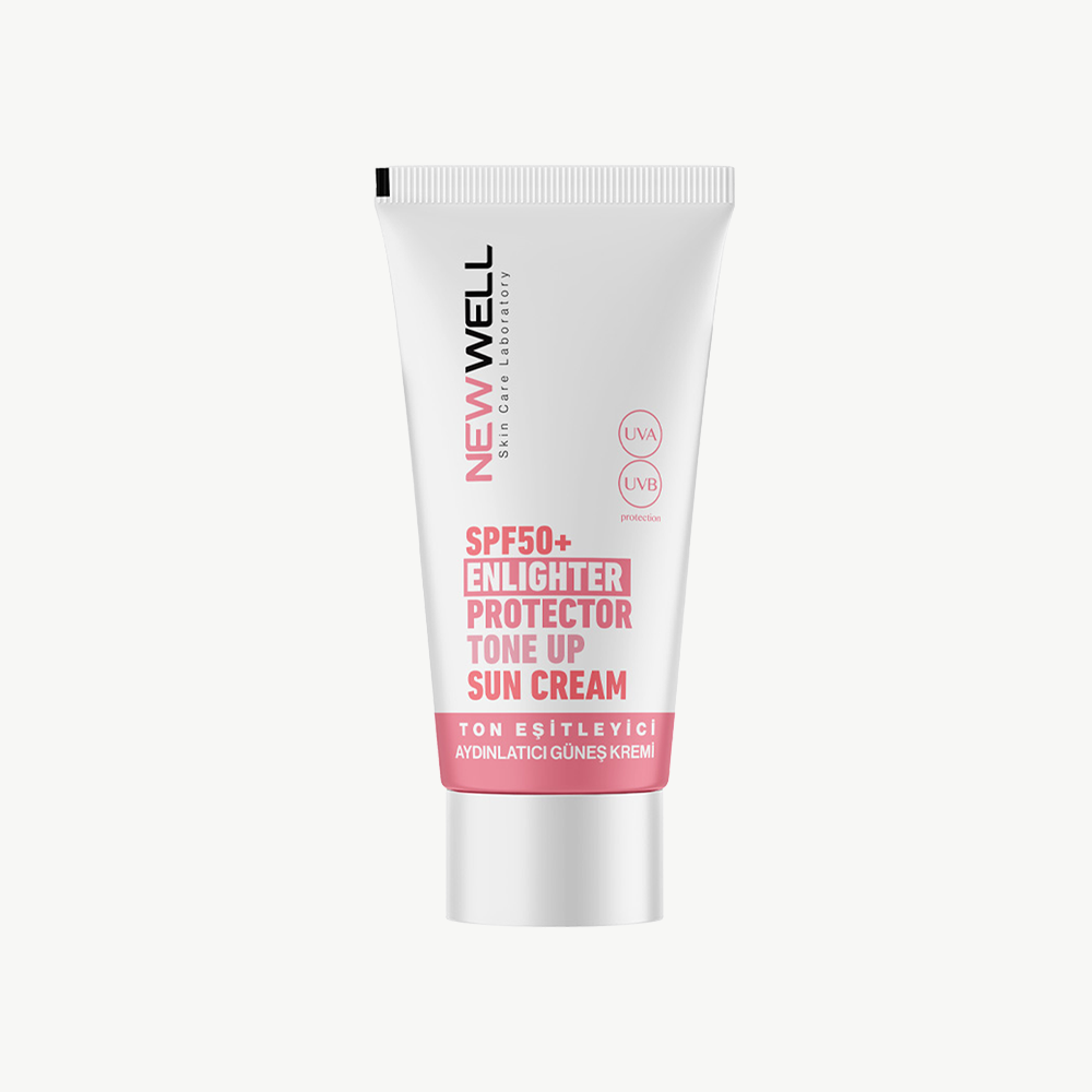 Ton Eşitleyici Yüksek Koruma Etkili Spf 50+ Aydınlatıcı Pembe Yüz Güneş Kremi 50 ml.