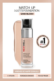 Match Up Matte Foundation Sand Bloom 01 34 gr