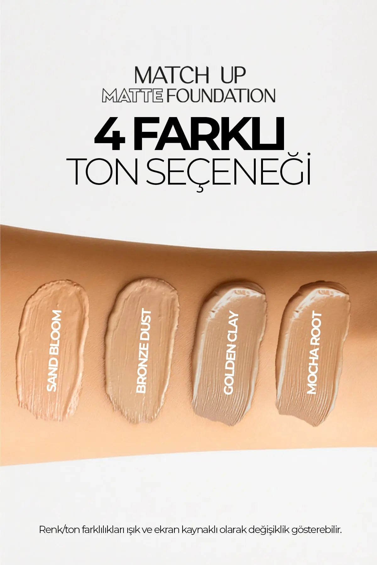 Match Up Matte Foundation Sand Bloom 01 34 gr