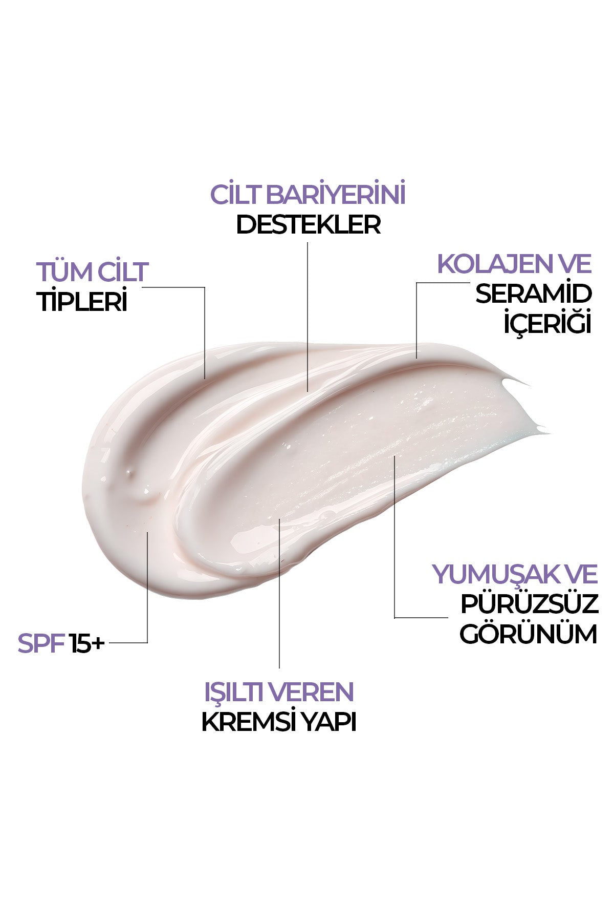 Glow Boosting Işıltı Veren Nemlendirici Yüz Kremi SPF 15+ Pink Pearl 01 30 ml