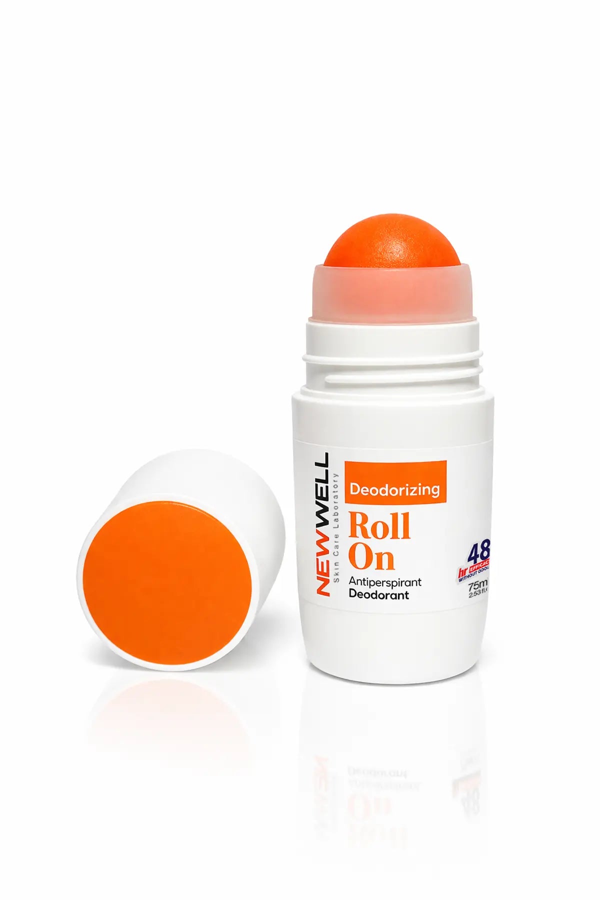 Deodorizing Roll On Terleme Önleyici Koltuk Altı Roll On (Turuncu) 75 ML New Well