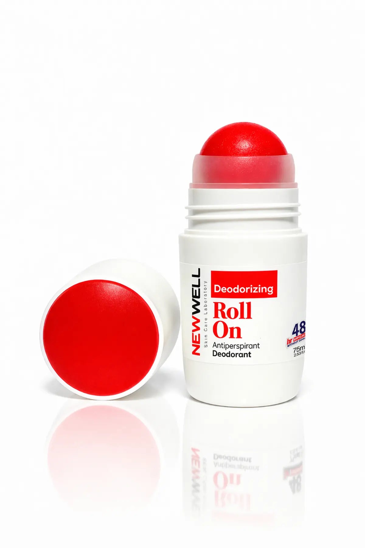 Deodorizing Roll On Terleme Önleyici Koltuk Altı Roll On (Kırmızı) 75 ML New Well