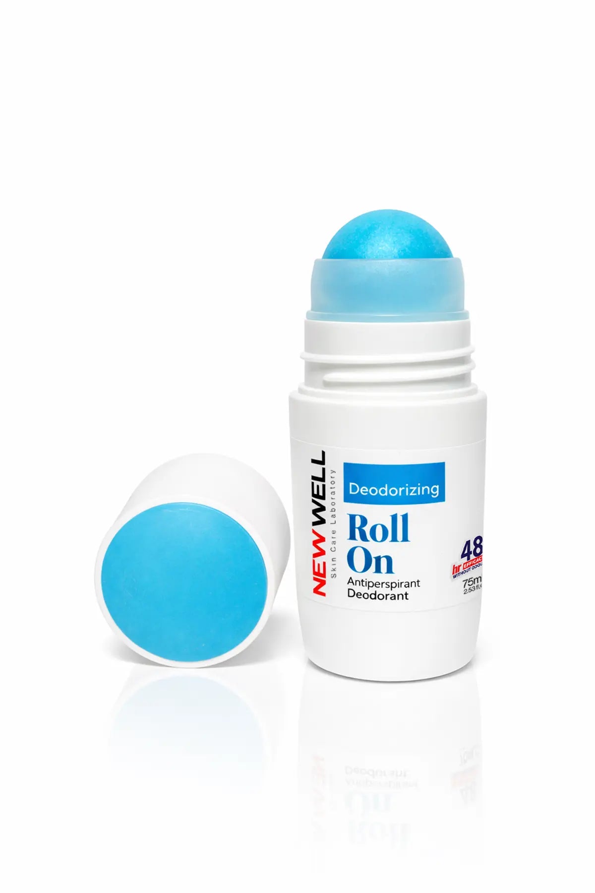 Deodorizing Roll On Terleme Önleyici Koltuk Altı Roll On (Mavi) 75 ML New Well