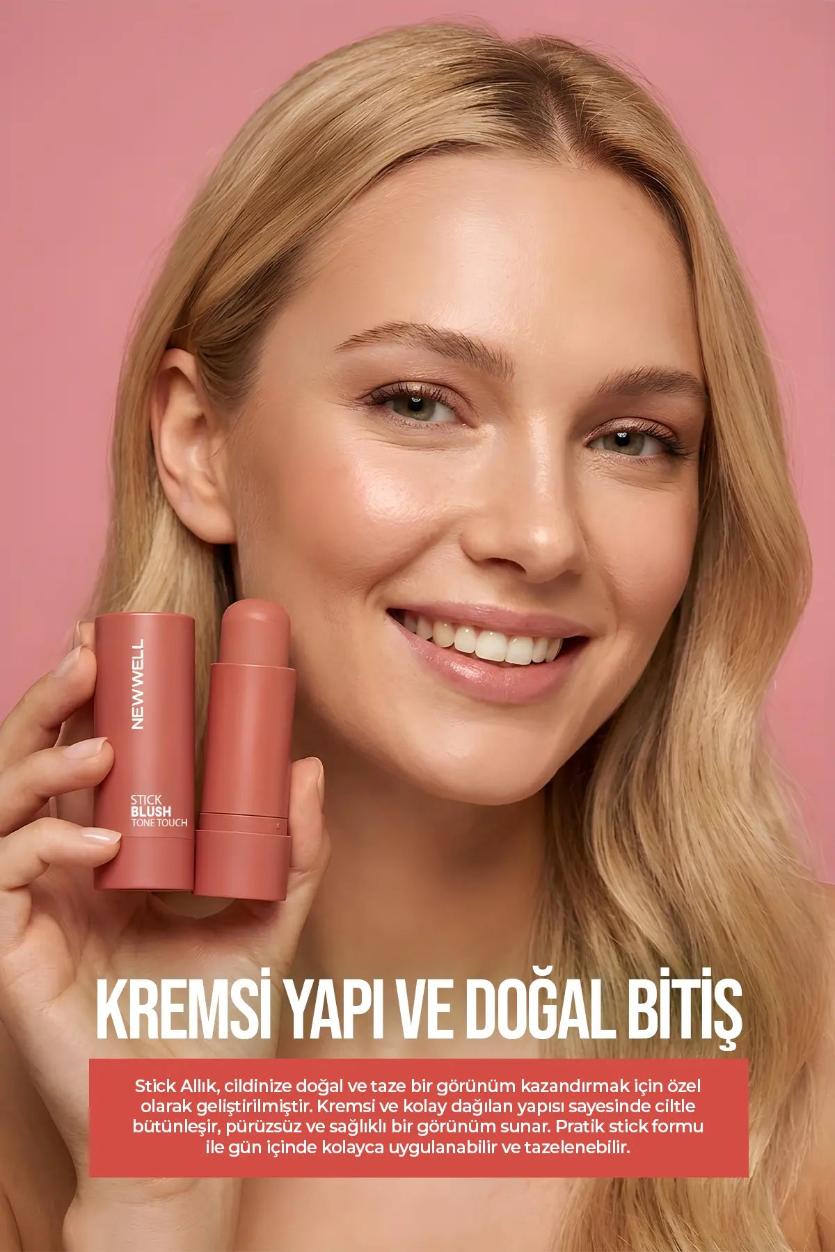 Stick Blush Tone Touch Warm Apricot 01 – Stick Allık
