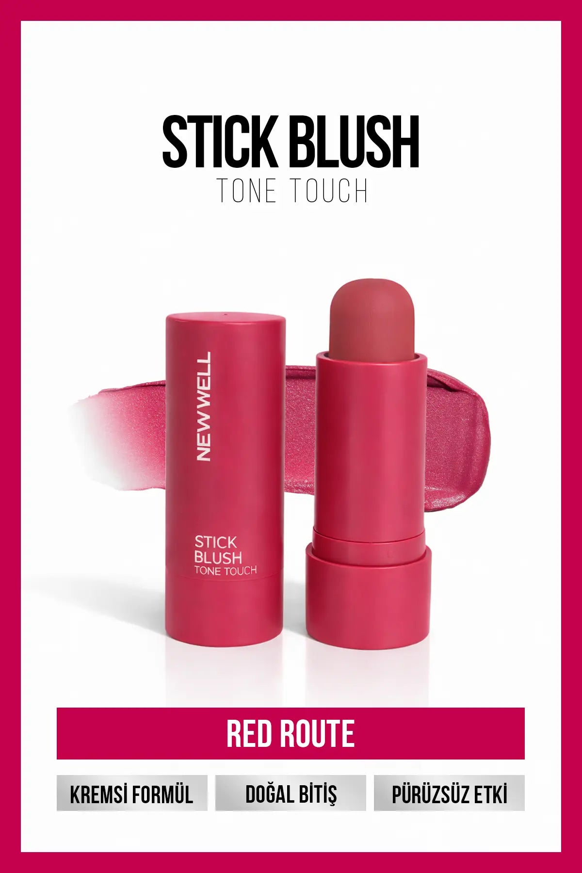Stick Blush Tone Touch Red Route 06 – Stick Allık