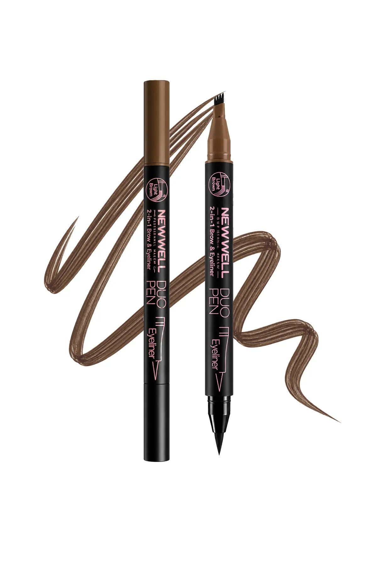 Duo Pen 2-in-1 Brow & Eyeliner Light Brown 03 2 ml