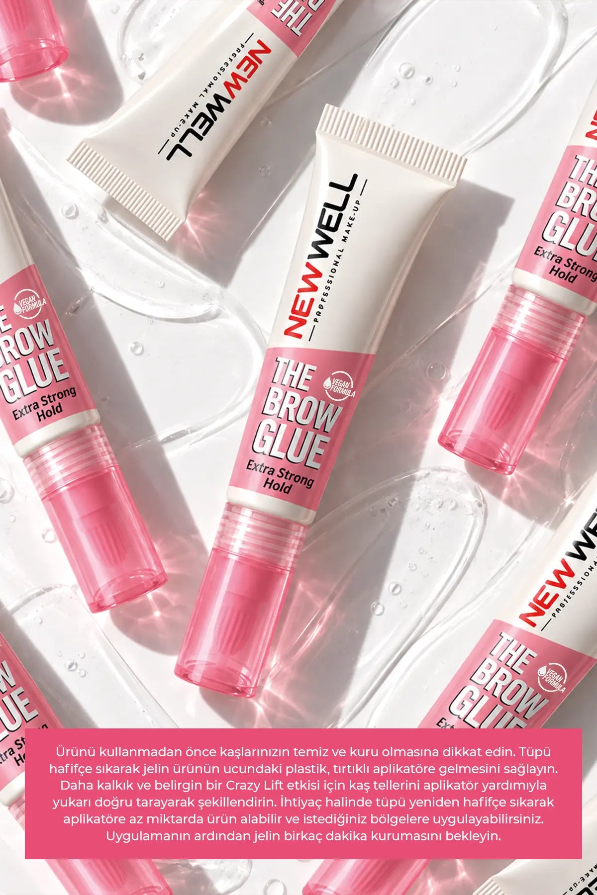 The Brow Glue Crazy Lift Extra Strong Hold Kaş Sabitleyici Jel 7 ml