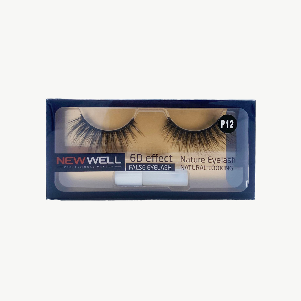 6D Effect Natural False Eyelash P12