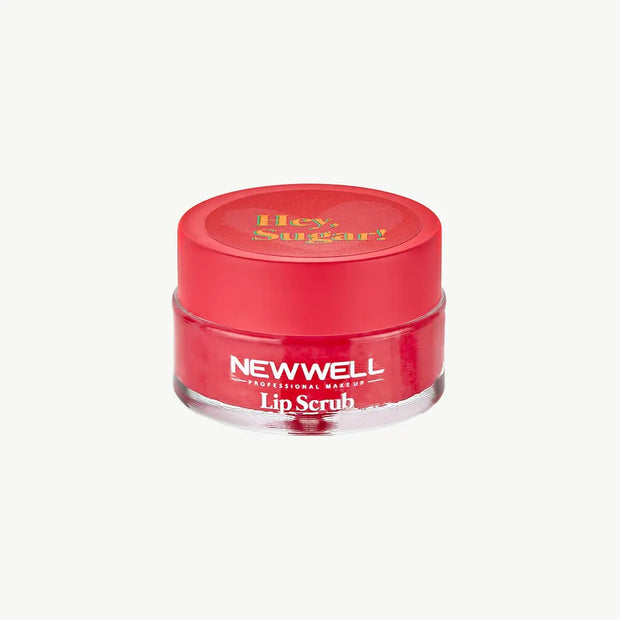 Hey Lips Hey Sugar! Mixed Fruit Flavored Lip Scrub 20 g. | New Well Makeup
