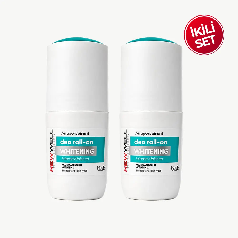 Antiperspirant Whitening Roll-On 50 ml. - 2 Pieces