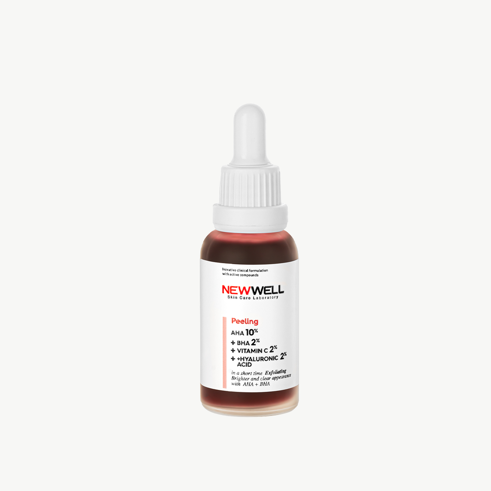 Aha & Bha Canlandırıcı & Cilt Tonu Eşitleyici Kırmızı Peeling Cilt Serumu 30 ml.
