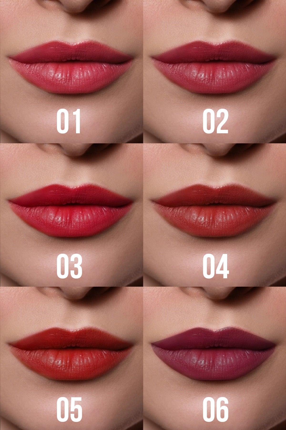 Diamond Matte Lipstick 01 Gün Boyu Kalıcı