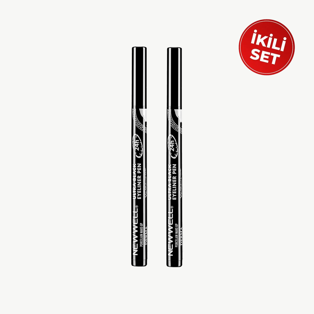 Ultra Black Eyeliner Pen - 2 Adet