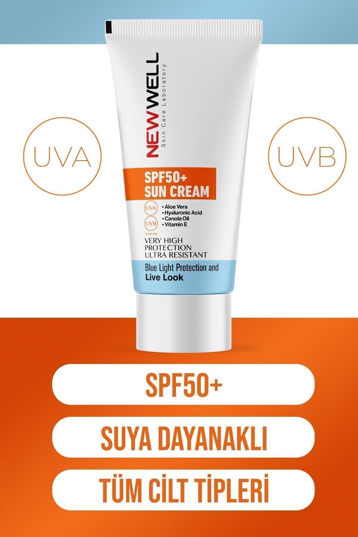 Güneş Kremi Yüksek Koruma Spf 50+ Aloe Vera