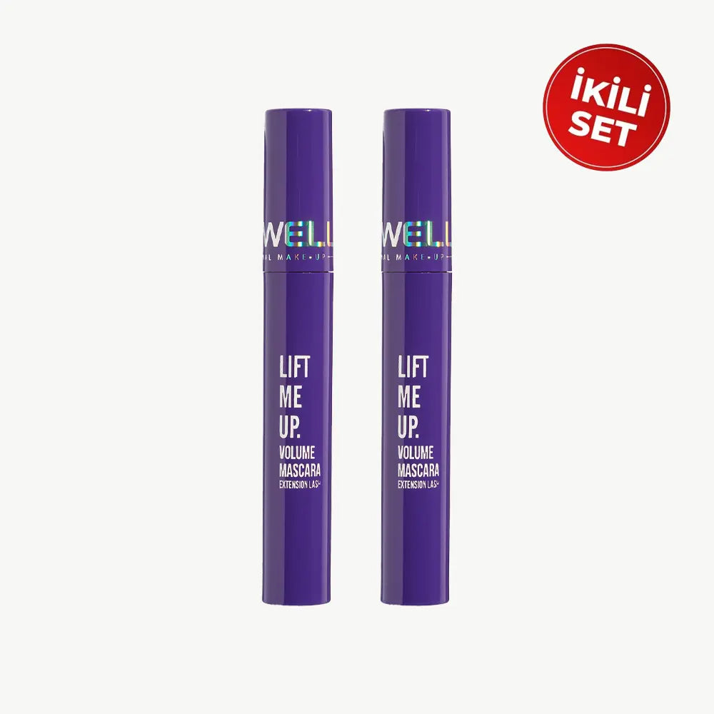 Lift Me Up Volume Mascara 8 ml - 2 Adet | New Well Makeup