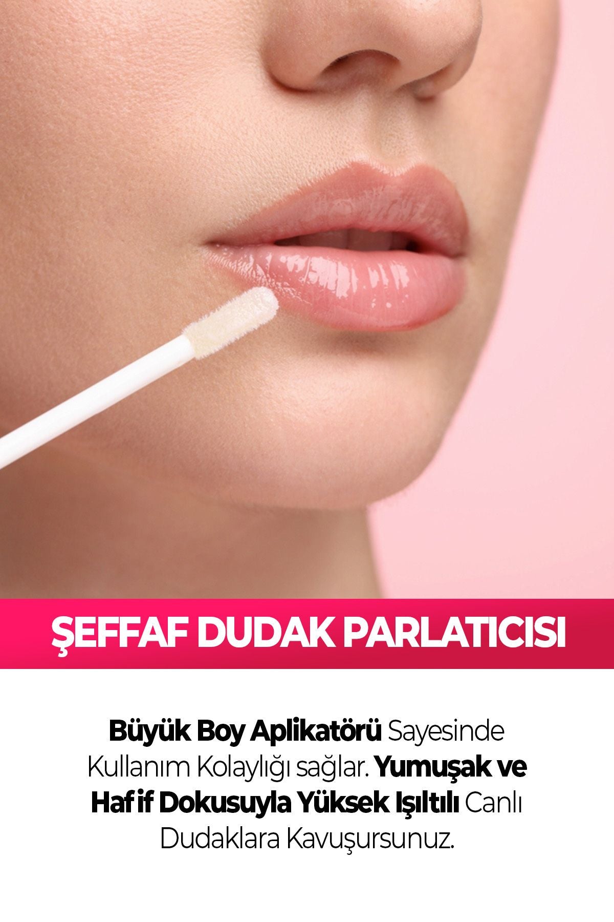 Makeover Handmade Transparent Lipgloss 01