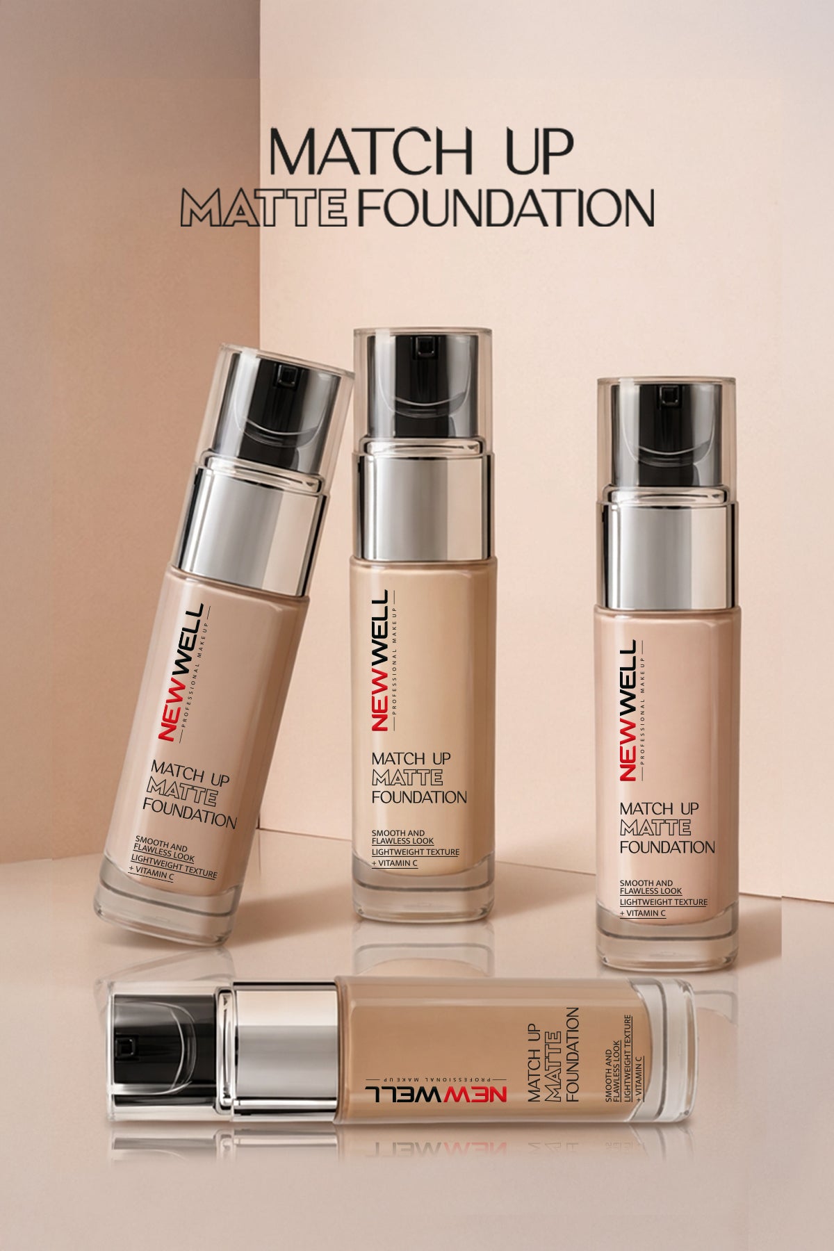 Match Up Matte Foundation Bronze Dust 02 34 gr