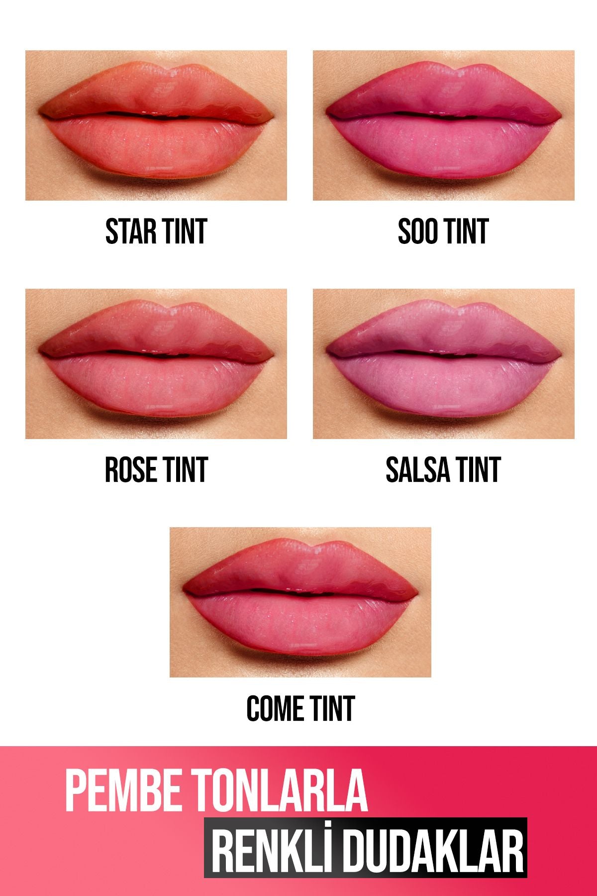 Mini Tint Kit For Lips-Dudaklar İçin Mini Tint Kiti