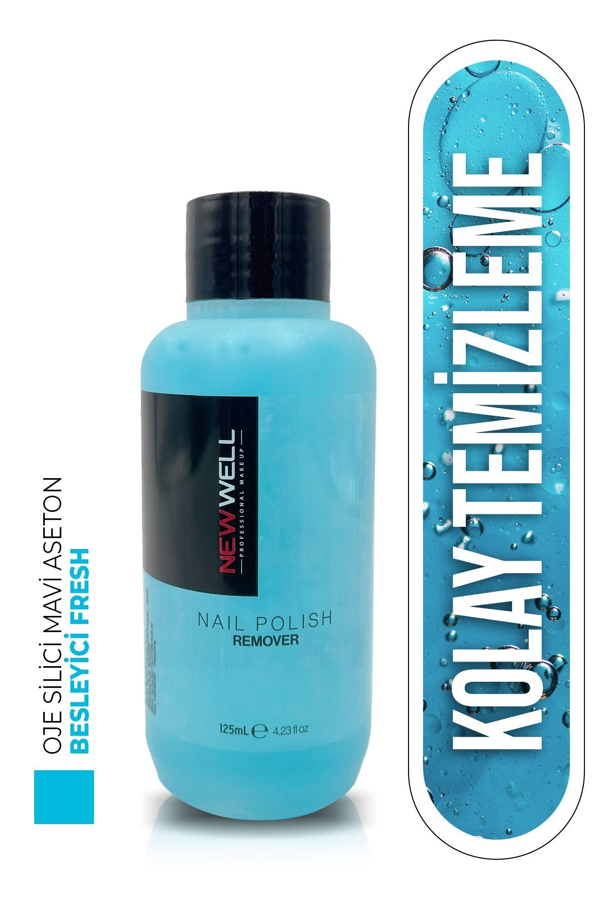 Oje Silici Mavi Aseton,Besleyici Fresh 125 ML