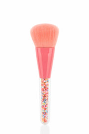 Pembe Bronzer ve Pudra Fırçası 8680923326658