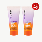 Makyaj Bazı Güneş Kremi 50 SPF+ Aydınlatıcı Etkili Primer Sunscreen 50 ml - 2 Adet