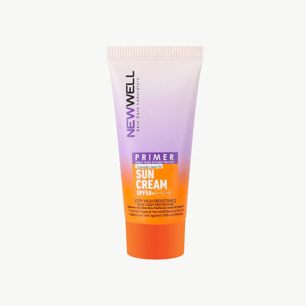 Makyaj Bazı Güneş Kremi 50 SPF+ Aydınlatıcı Etkili Primer Sunscreen 50 ...