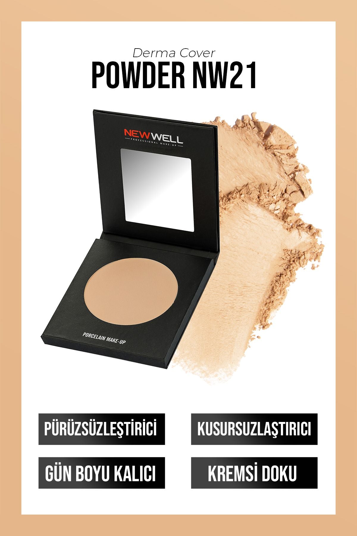 Pudra - Powder Porcelain Make-Up NW 21 12 g 8680923319520.