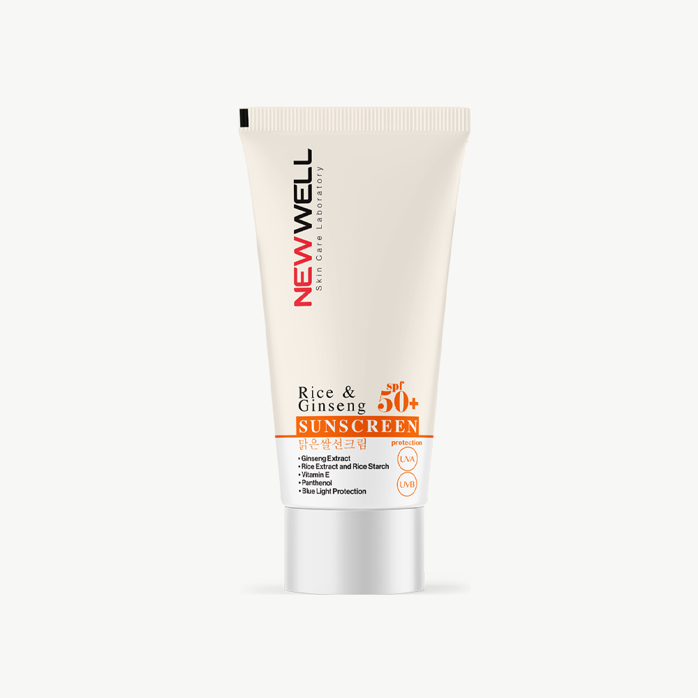 Rice & Ginseng Sunscreen Spf 50+ Pirinç Özlü Güneş Kremi 50 ml.