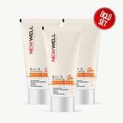 Rice & Ginseng Sunscreen Spf 50+ Pirinç Özlü Güneş Kremi 50 ml. - 3 Adet