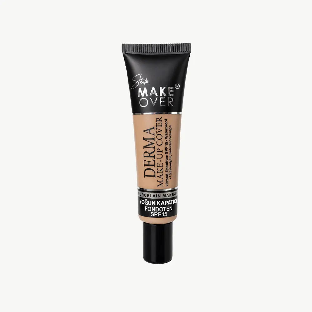 Studio MakeOver Derma Make-Up Cover Foundation Yoğun Kapatıcı Fondöten 03 40 ML