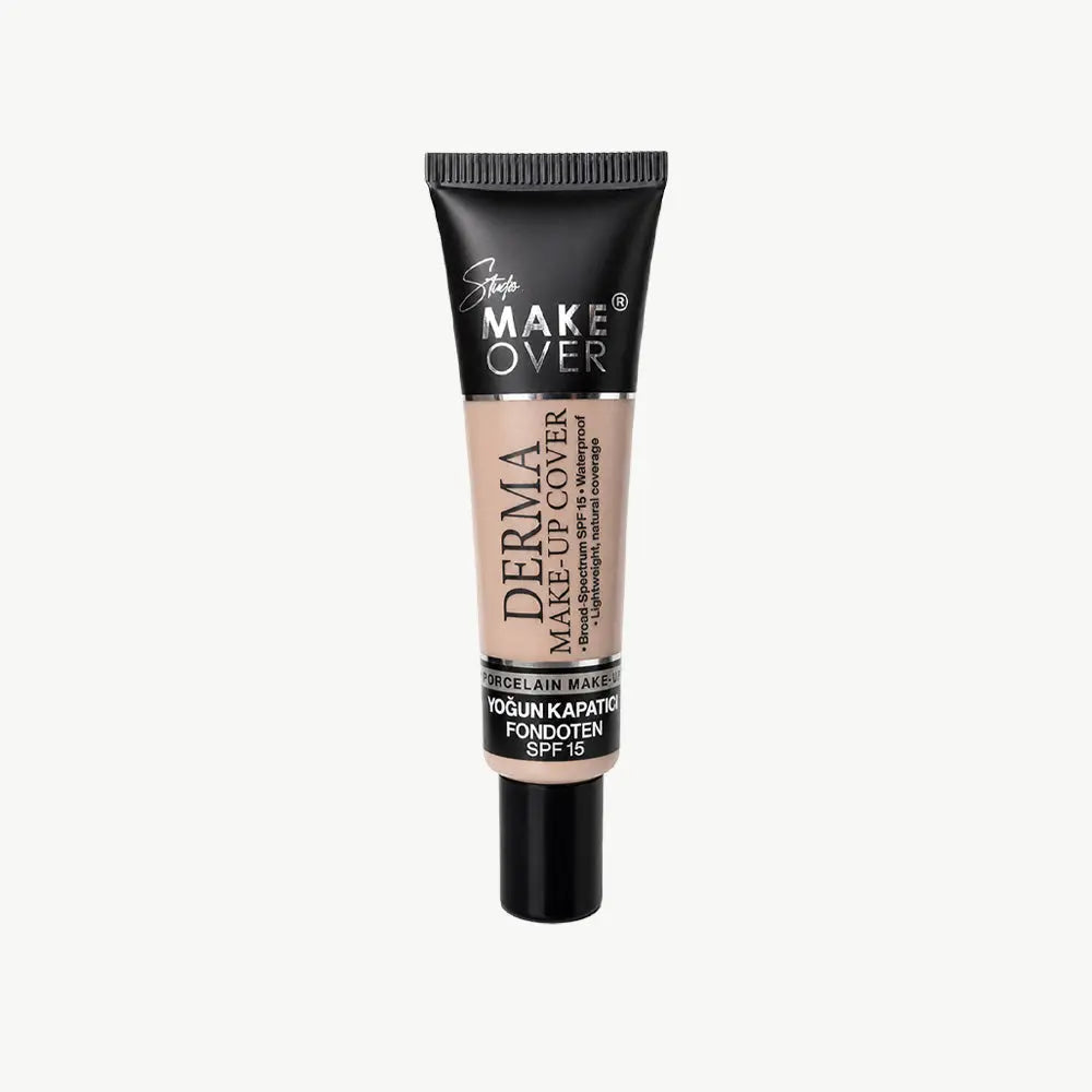 Studio MakeOver Derma Make-Up Cover Foundation Yoğun Kapatıcı Fondöten 01 40 ML