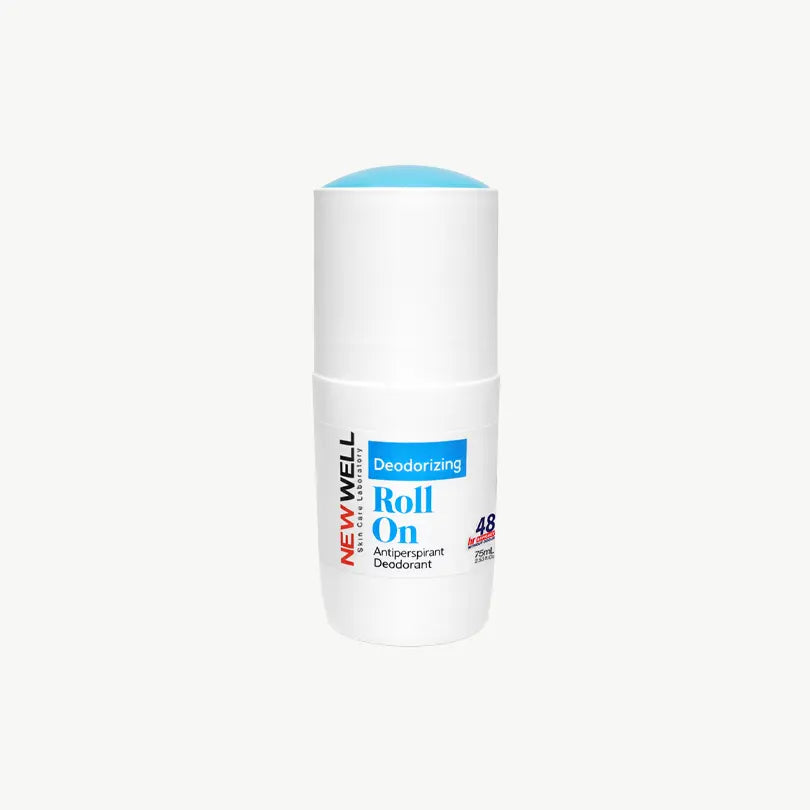 New Well Deodorizing Roll On Terleme Önleyici Koltuk Altı Roll On (Mavi)
