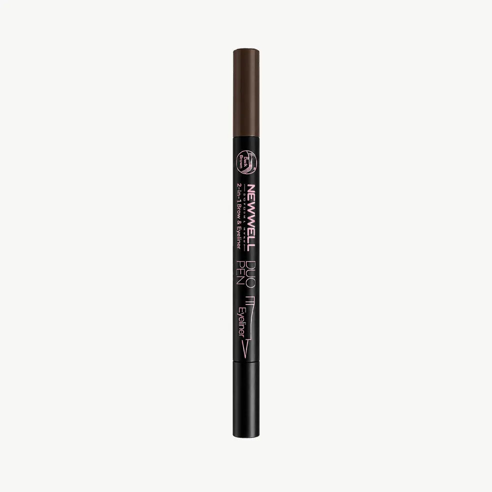 Duo Pen 2-in-1 Brow & Eyeliner Dark Brown 02 2 ml