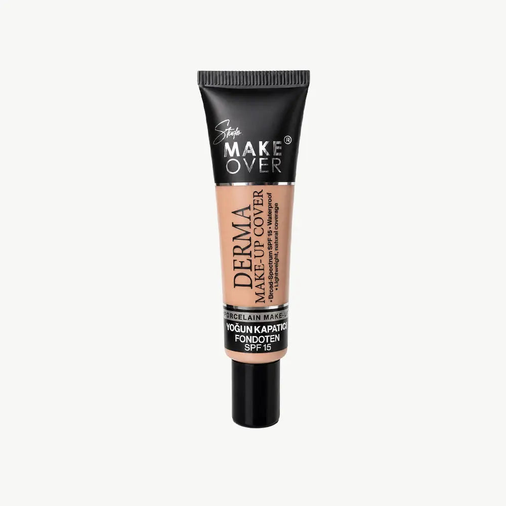 Studio MakeOver Derma Make-Up Cover Foundation Yoğun Kapatıcı Fondöten 02 40 ML