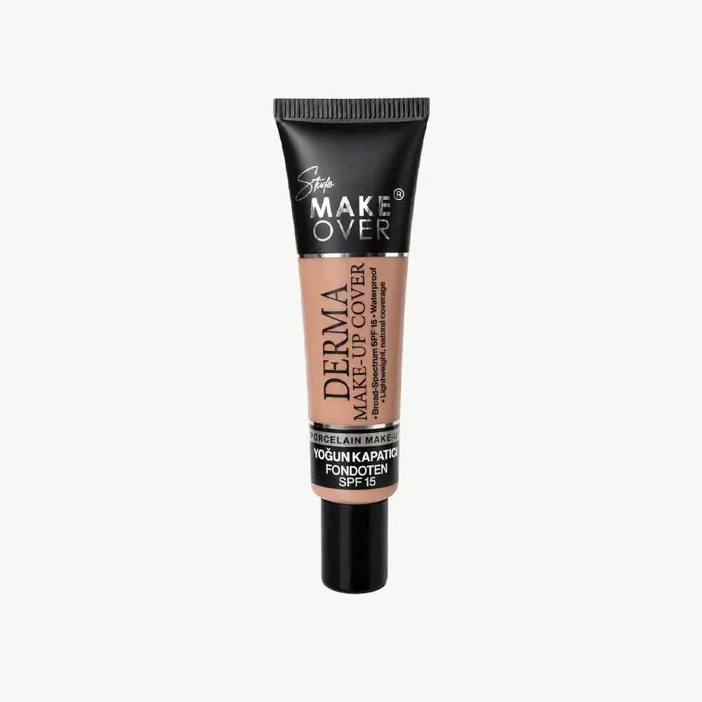 Studio MakeOver Derma Make-Up Cover Foundation Yoğun Kapatıcı Fondöten 04 40 ML
