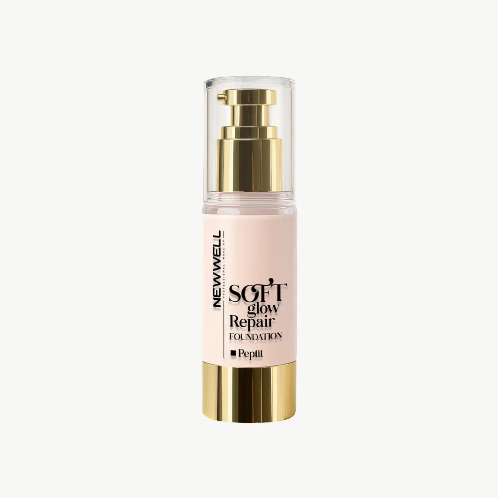 New Well Soft Glow Repair Foundation - Ivory - Yumuşak Işıltılı Onarıcı Fondöten . | New Well Makeup