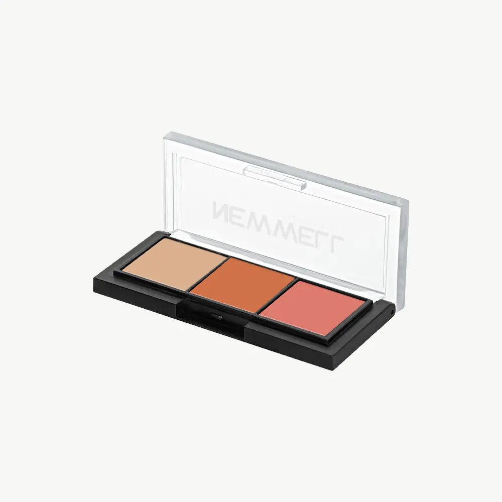 New Well Porcelain Makeup 3'lü Far Paleti 01 | New Well Makeup – 01 | New Well Makeup