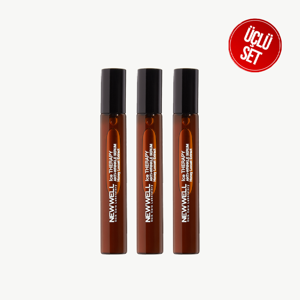 Buz Terapisi, Kırışıklık Karşıtı Göz Bakım Serumu 10ml. - 3 Adet