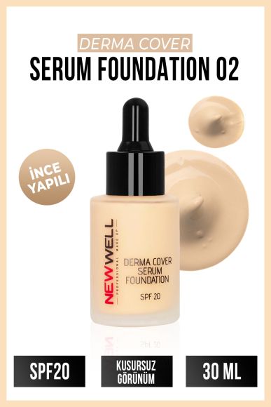 Derma Cover Serum Foundation - 02 - 1