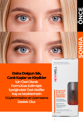 Eyelash&Brow Booster Serum|Kaş ve Kirpik Serumu Güçlendirme Etkili 4.5GR - 2