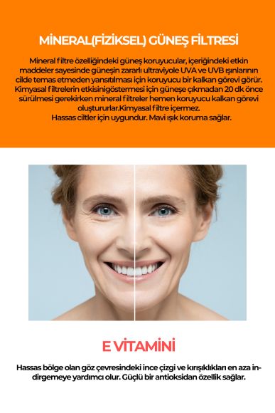 Güneş Korumalı Göz Çevresi Concealer Cream 50+SPF - 6