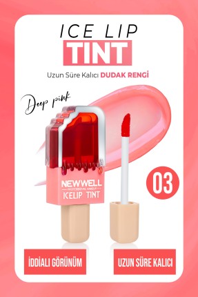 Ice Lip Tint Deep Pink 03 6 ML -Ruj - Lipstick Thumbnail