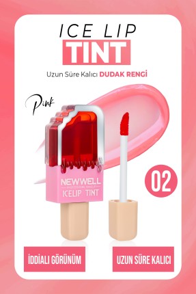 Ice Lip Tint Pink 02 6 ML -Ruj - Lipstick Thumbnail