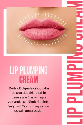 Lip Plumping Cream Night Pink | Dudak Dolgunlaştırıcı Krem 5 ML -Dudak Bakımı Thumbnail
