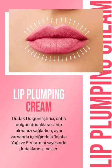 Lip Plumping Cream Summer Pink | Dudak Dolgunlaştırıcı Krem 5 ML -Dudak Bakımı