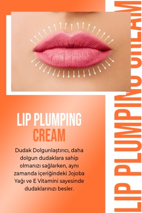 Lip Plumping Cream Sun Orange | Dudak Dolgunlaştırıcı Krem 5 ML -Dudak Bakımı Thumbnail