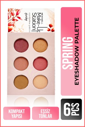 Make Up Station Spring Eyeshadow Palette - 1