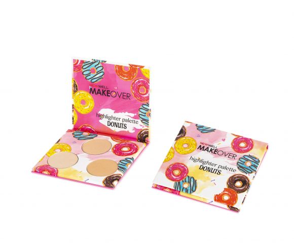 Makeover Donuts Highlighter Palette - 1