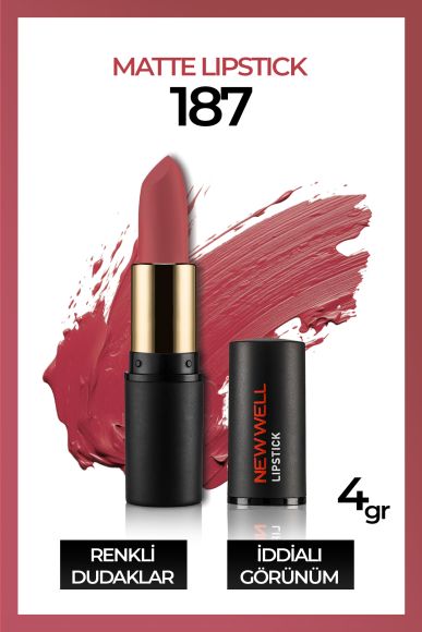 Matte Lipstick - 187 - 1